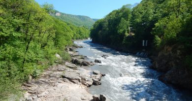 Водопады Руфабго